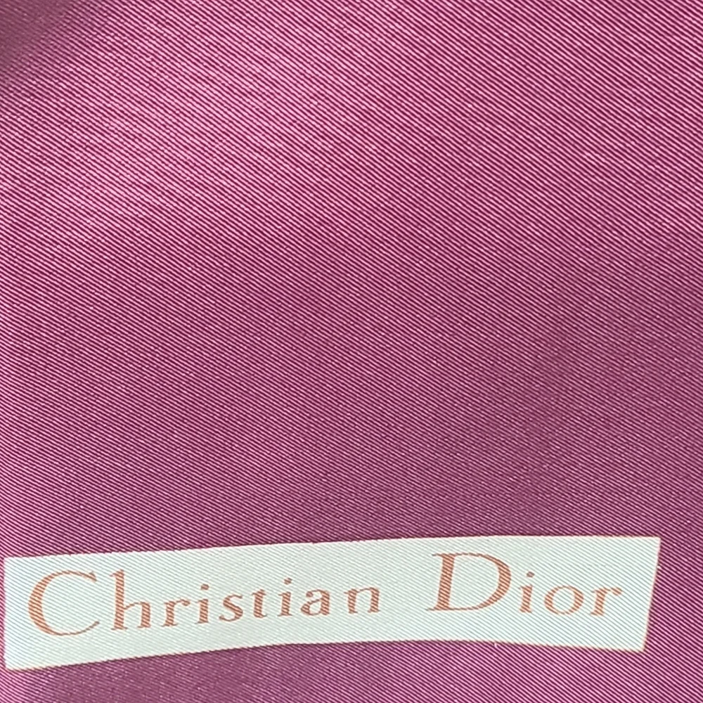 Christian Dior Silk Foulard/Scarf/Handkerchief- Great Condition